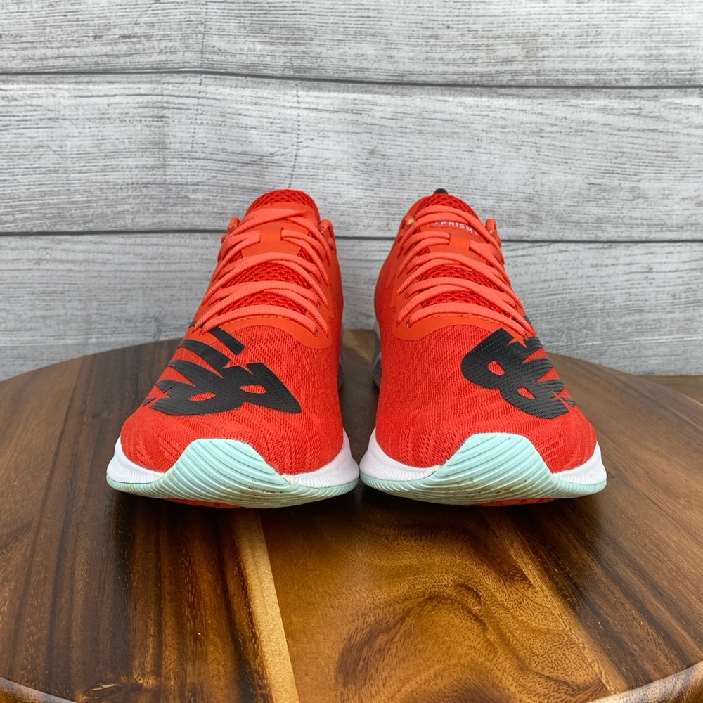 New Balance Men's Red and Black Athletic Running Shoes - Picture 7 of 12